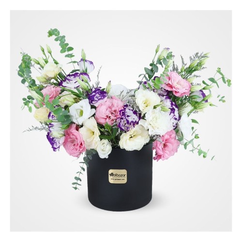 Tamanna Lisianthus Flower Box